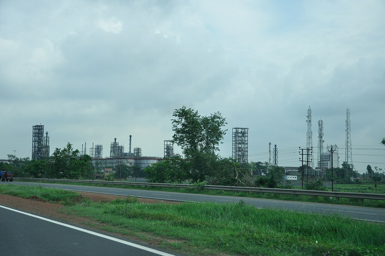 Chemical manufacturing plant in India